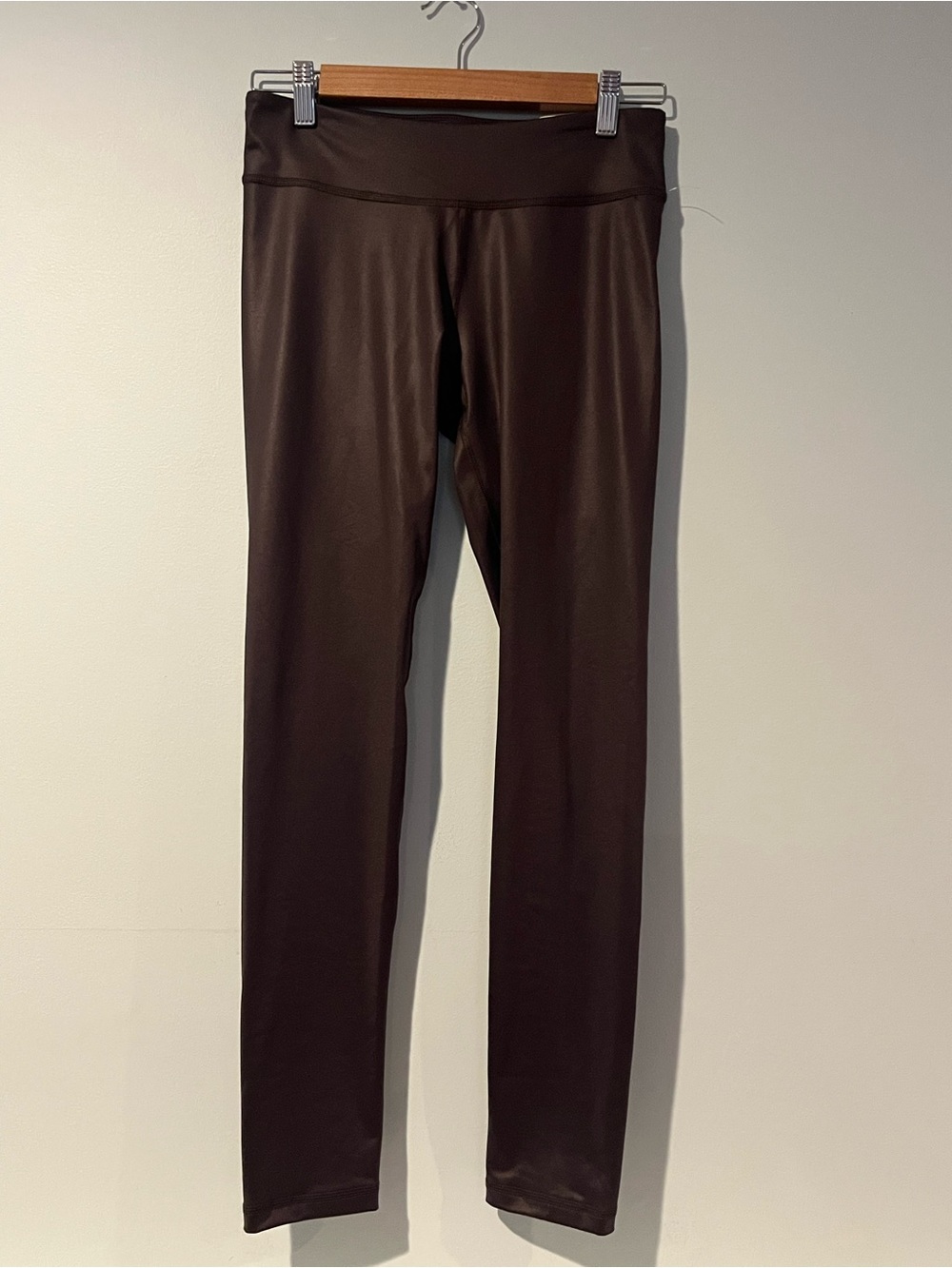 live love dream Women’s Brown Polyester Spandex Leggings, Size Medium